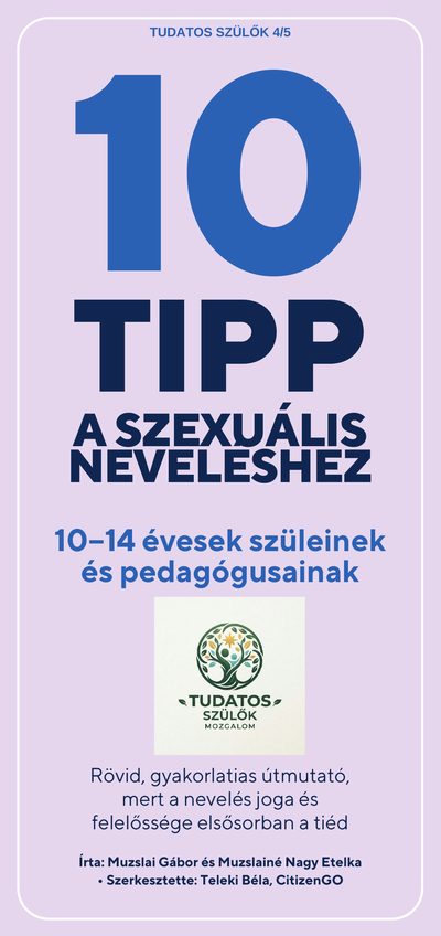 Tudatos Szülők 4/5: 10–14 évesek – a füzet borítója